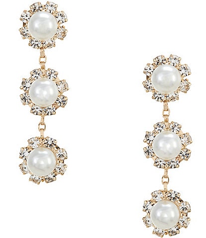 Cezanne Daisy Drop Earrings