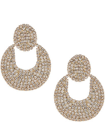 Cezanne Doorknocker Drop Earrings
