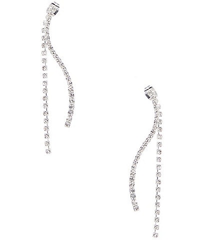 Cezanne Duo Curves Linear Earrings