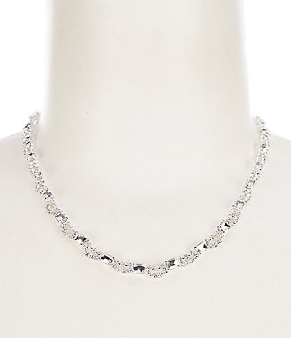 Cezanne Fine Drapes Crystal Collar Necklace