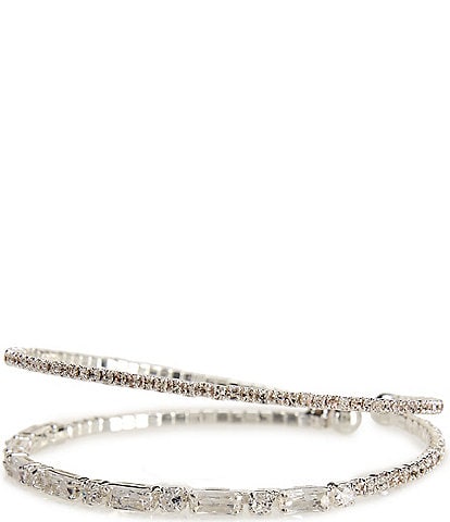 Cezanne Floating Double Row Cuff Bracelet