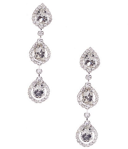 Cezanne Harlow Crystal Linear Earrings