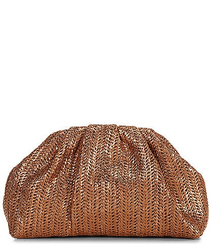 Cezanne Hugolina Straw Dome Clutch