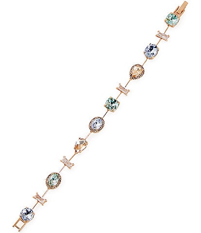 Cezanne Multi Stone Delicate Line Bracelet