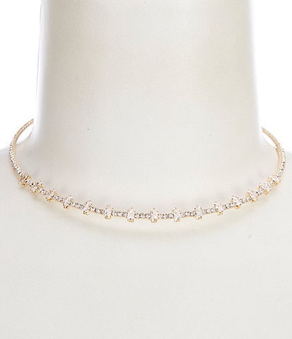 Cezanne New Coil Crystal Collar Necklace