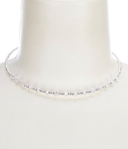 Cezanne New Coil Crystal Collar Necklace