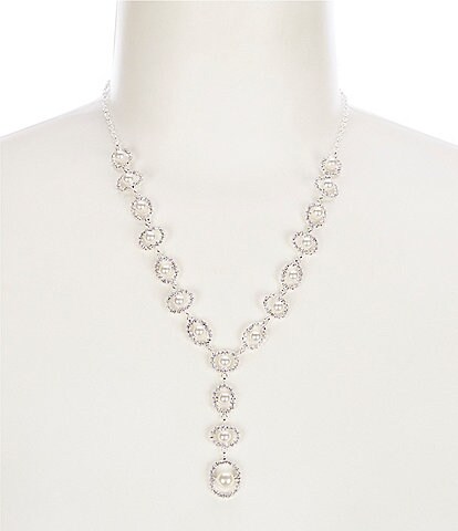 Cezanne Orbital Pearl Y-Necklace
