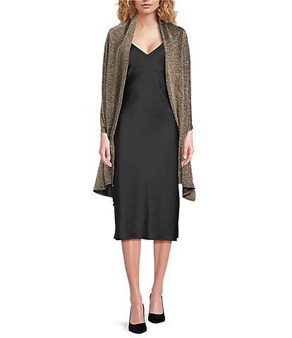 Cezanne Pleated Double Sided Evening Wrap