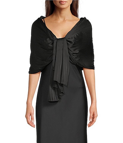 Cezanne Pleated Flutter Evening Wrap