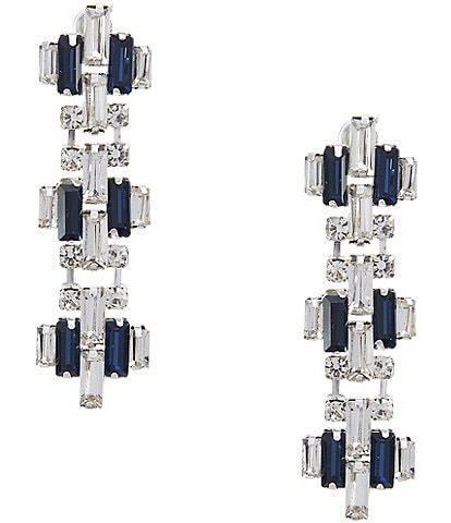 Cezanne Sirena Weave Linear Earrings