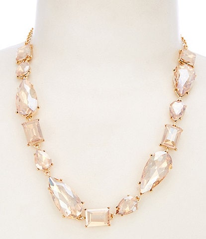 Cezanne Stone Link Statement Necklace