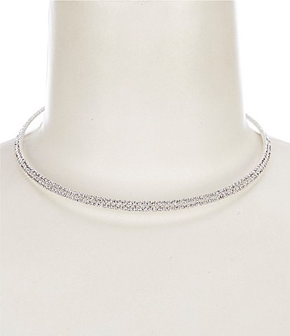 Cezanne Two Row Flex Collar Necklace