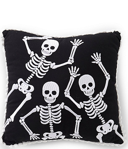C&F Home Skully Dance Trio Halloween Accent Pillow
