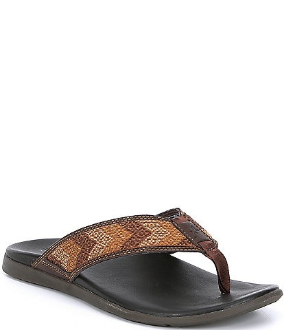 Chaco Men's Marshall Leather Flip Flops