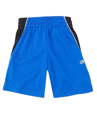 Champion Little Boys 4-7 Color Block Mesh Shorts