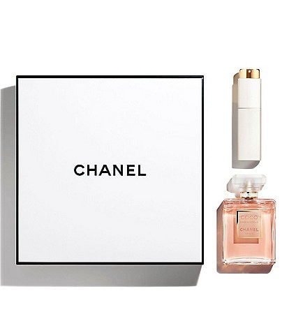 CHANEL COCO MADEMOISELLE 3.4 OZ. EAU DE PARFUM TWIST AND SPRAY GIFT SET