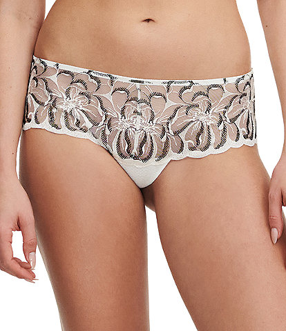 Chantelle Fleur Transparent Embroidered Cheeky Panty