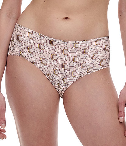 Chantelle Graphic Print Soft Stretch Hipster Panty