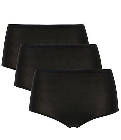 Chantelle Soft Stretch High Waist Thong: Black: One Size - Chantilly Online