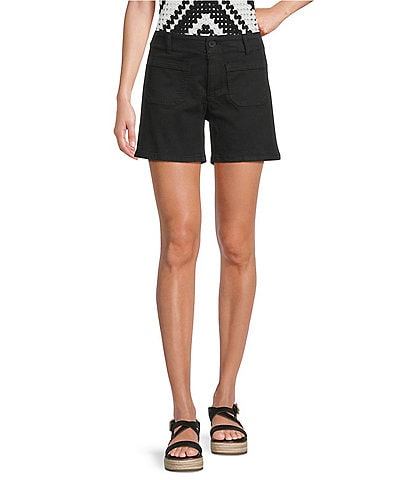 Charlie B. Stretch Twill Flat Front Shorts