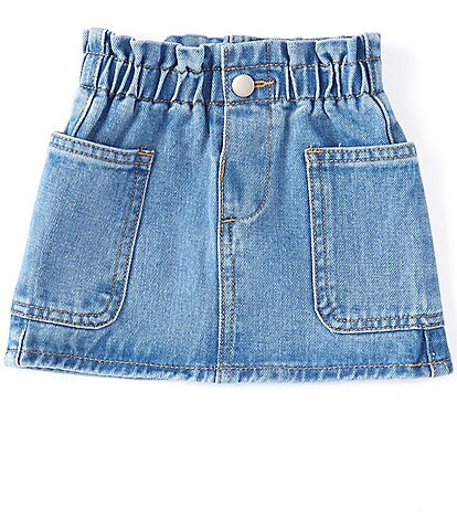 Chelsea & Violet Baby Girl 12-24 Months Bubble Bottom Blue Jean Skirt