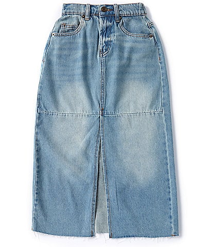 Chelsea & Violet Big Girls 7-16 Denim Midi Skirt