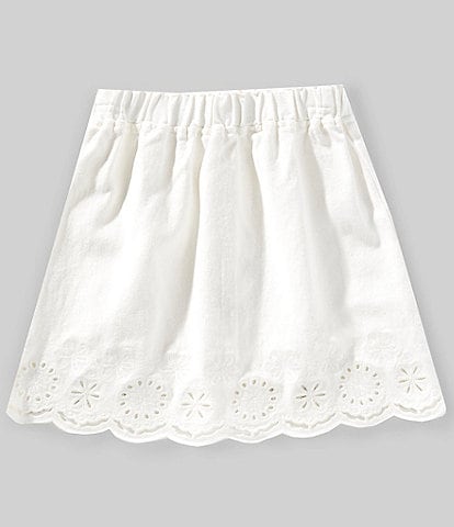 Chelsea & Violet Big Girls 7-16 Eyelet Hem Skirt