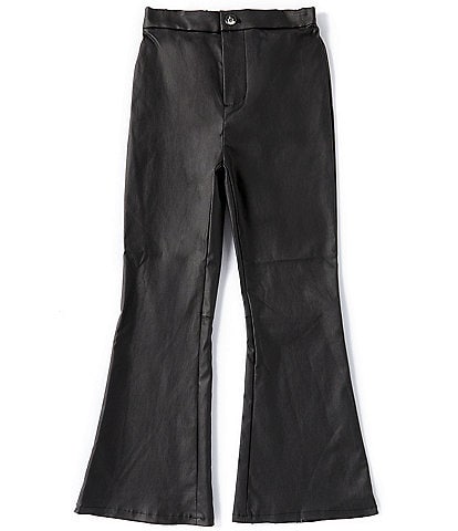 Chelsea & Violet Big Girls 7-16 Full Length Coated Flare Jeans