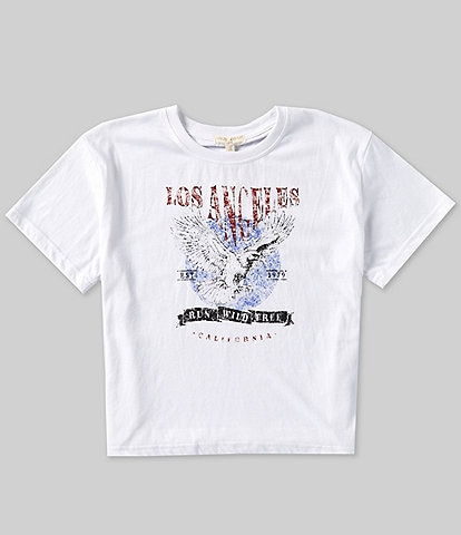 Chelsea & Violet Big Girls 7-16 Los Angeles Oversized Graphic T-Shirt