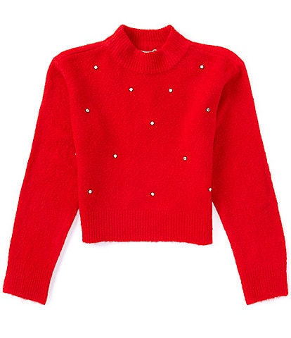 Chelsea & Violet Big Girls 7-16 Rhinestone Sweater