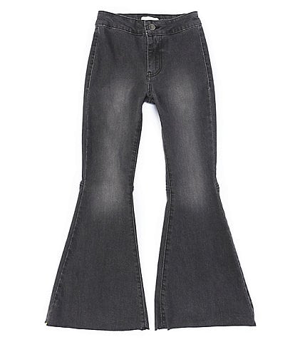 Chelsea & Violet Girls Big Girls 7-16 Denim Exaggerated Flare Jeans