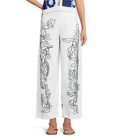 Chelsea & Violet Jet Straight Leg Pants