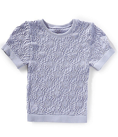 Chelsea & Violet Little Girls 2T-6X Floral Seamless T-Shirt