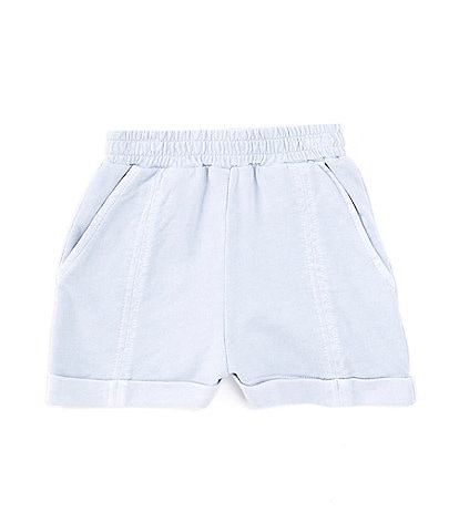 Chelsea & Violet Little Girls 2T-6X High Waist Washed Shorts