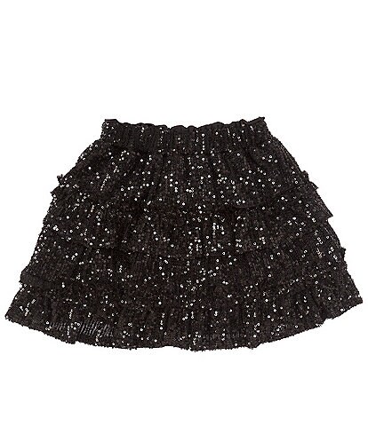 Chelsea & Violet Little Girls 2T-6X Sequin Ruffle Mini Skirt