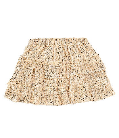 Chelsea & Violet Little Girls 2T-6X Sequin Ruffle Mini Skirt