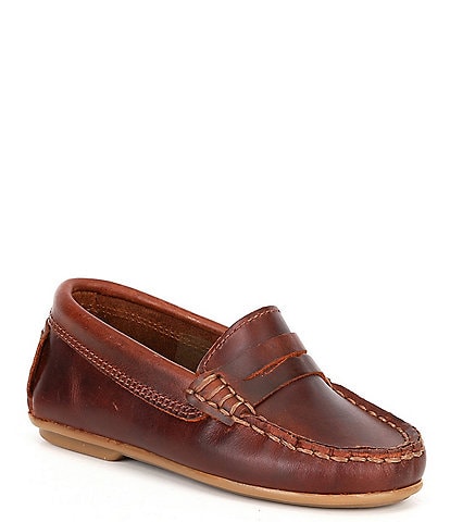 childrenchic Boys' Leather Penny Loafers (Infant)