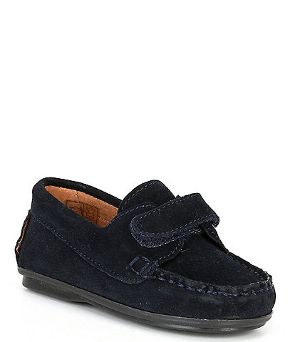 childrenchic Boys' Suede Alternative Closure Loafers (Infant)