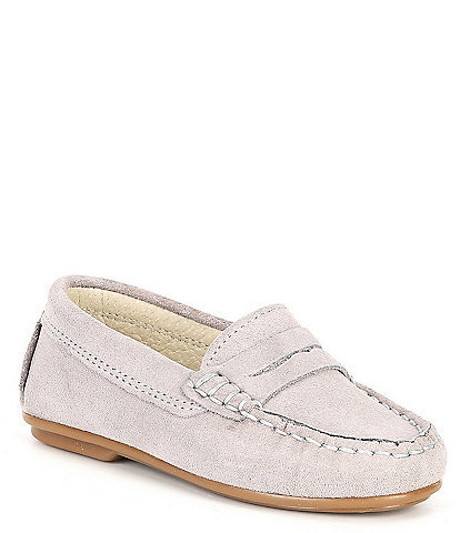 childrenchic Boys' Suede Penny Loafers (Toddler)