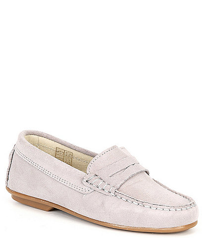 childrenchic Boys' Suede Penny Loafers (Youth)