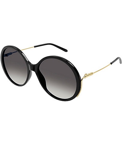 Chloe Women's Ch0171s 58mm Round Sunglasses