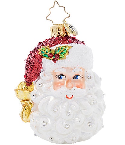 Christopher Radko Sparkling Santa Nick Gem Ornament