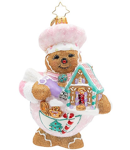 Christopher Radko The Holiday Baker-Themed Glass Ornament