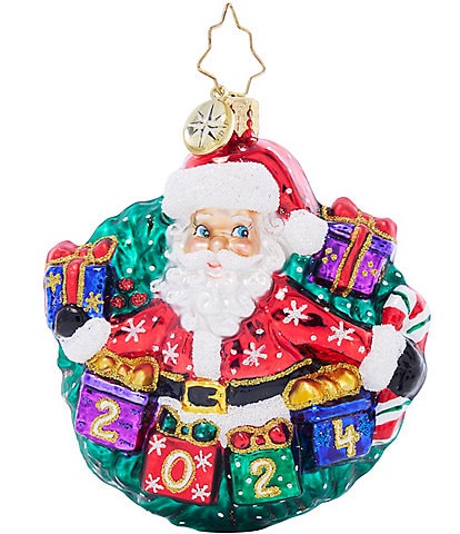 Christopher Radko Yearly Salutations Gem 2024 Ornament