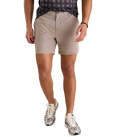 Chubbies All Days Heathered Everywear Performance 6" Inseam Shorts