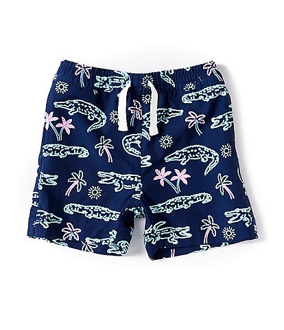 Chubbies Baby Boys 6-24 Months Family Matching Neon Glades Swim Trunks