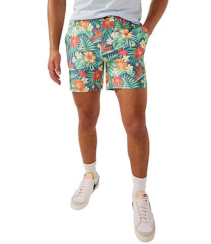 Chubbies Basils Everywear 6#double; Inseam Tropical Printed Shorts