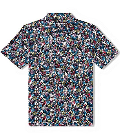Chubbies Better Reef Explorer Short Sleeve Performance Polo Shirt