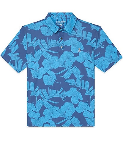 Chubbies Calm Current Performance Short Sleeve Polo