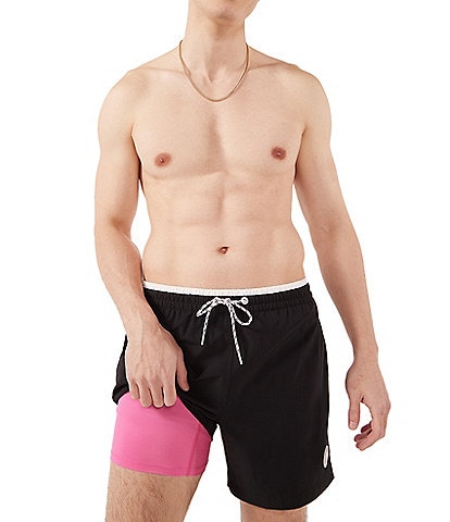 Chubbies Capes Lined 5.5#double; Inseam Swim Trunks